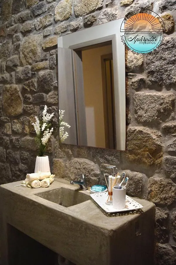 Mykonos Aphrodite Superior Apartment & Studios With Amazing Sea View 圣斯特凡诺斯 0*,